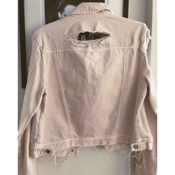 J Brand Distressed Harlow Jacket - Picture 2 of 5